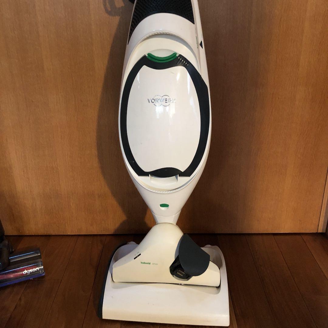 コーボルト　フォルベック　ドイツ製　掃除機　白　床磨き　備品付き　安心安全