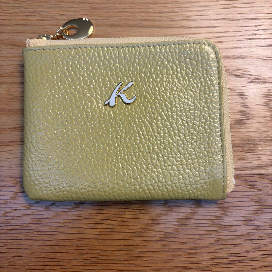 キタムラK2 牛革ミニサイフ　新品未使用