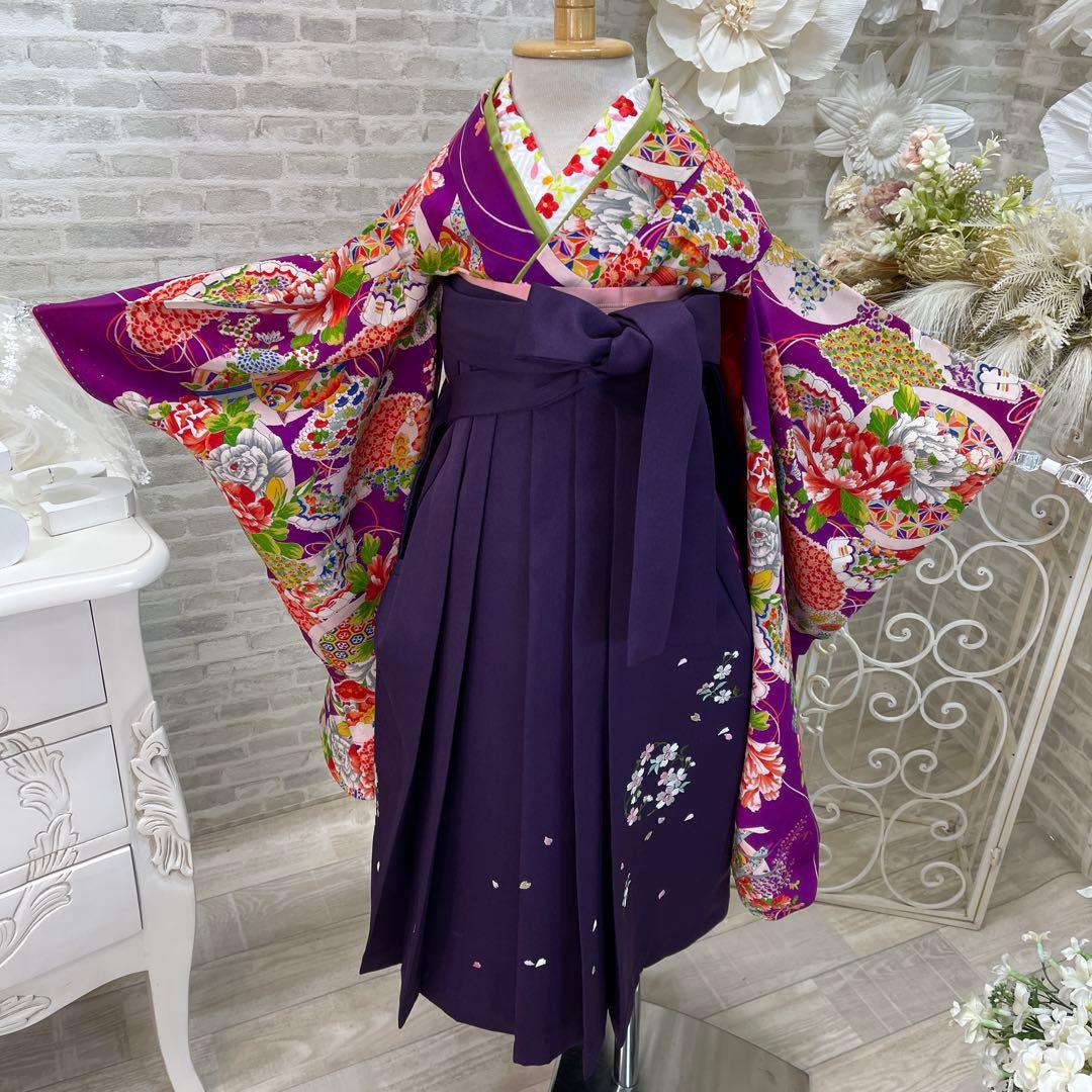 にゃんこ★アンティーク七五三着物セット★3歳用