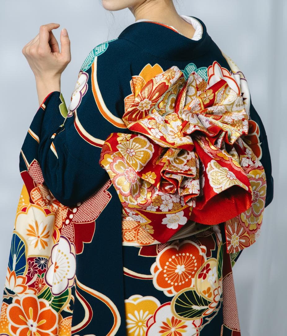 ≪美品≫ハナコさま専用　振袖、帯、帯締め、帯揚げ【603】
