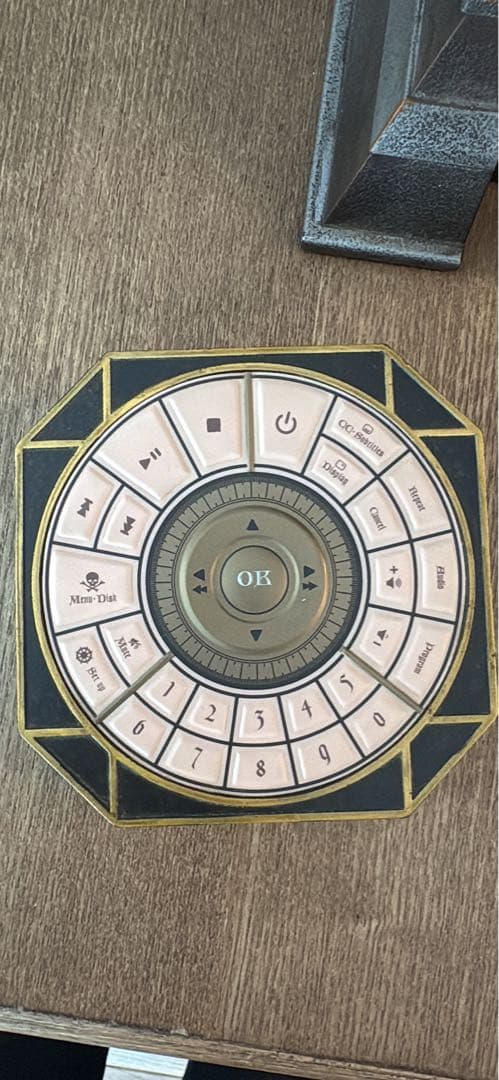 パイレーツ・オブ・カリビアン 舵型DVDプレイヤー 完全セット 動作確認済