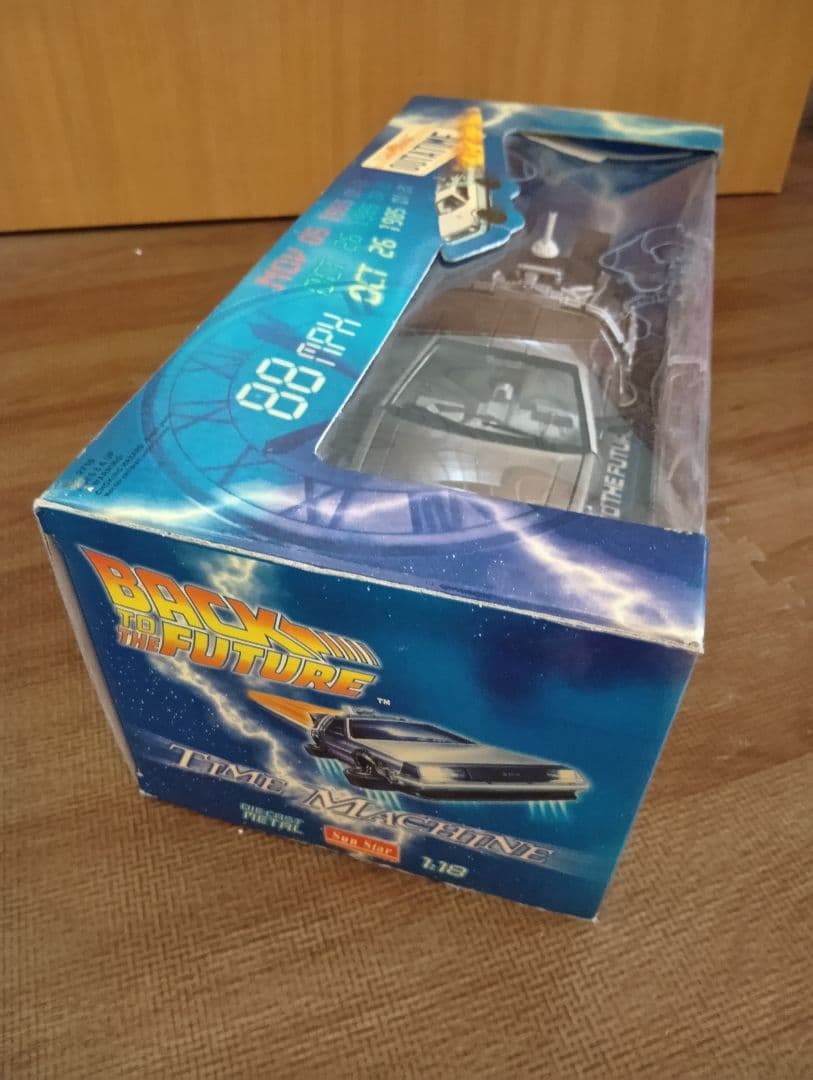未開封　バックトゥザフューチャー　デロリアン　サンスター