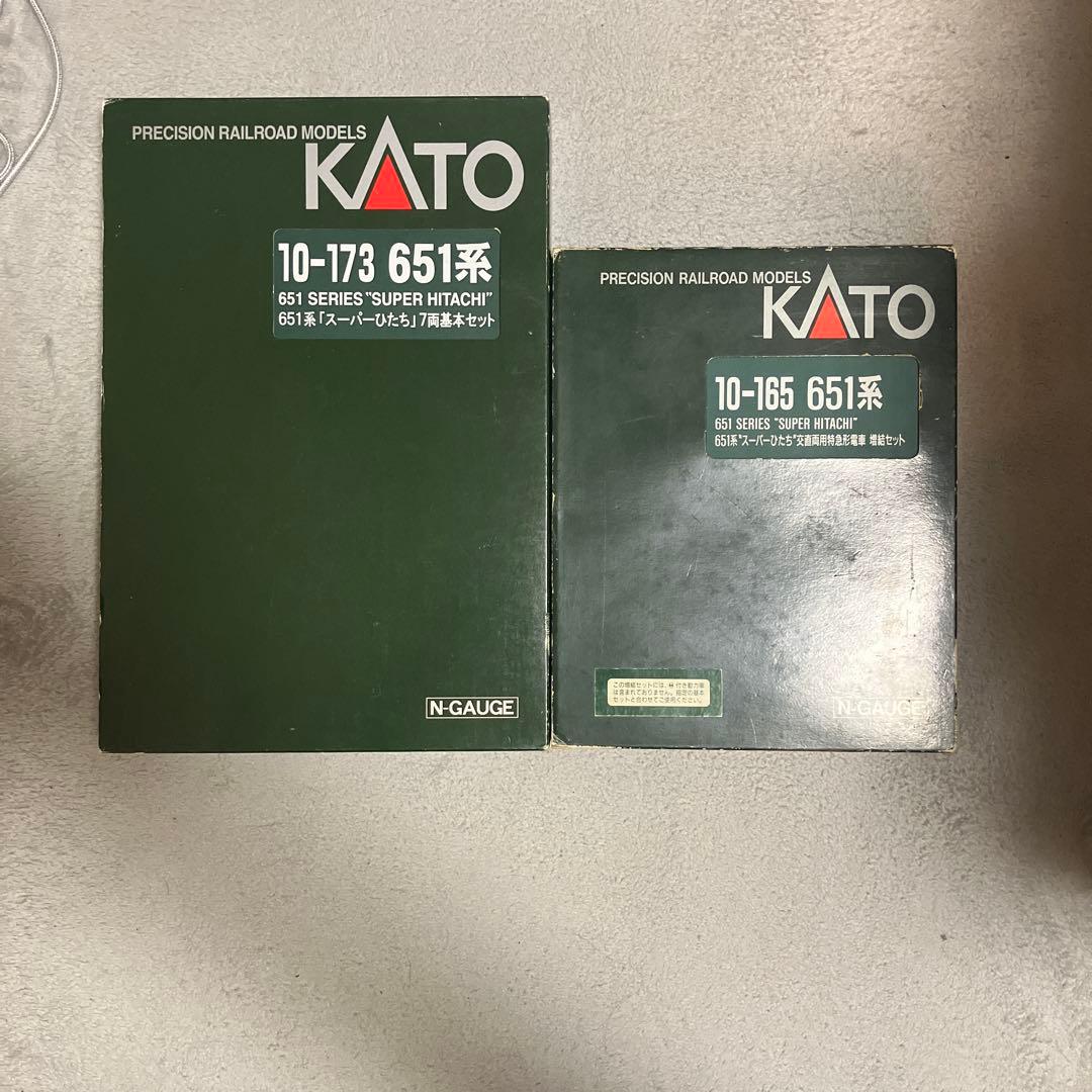 KATO 651系 スーパーひたち 基本セット＋増結セット　11両編成　【美品】