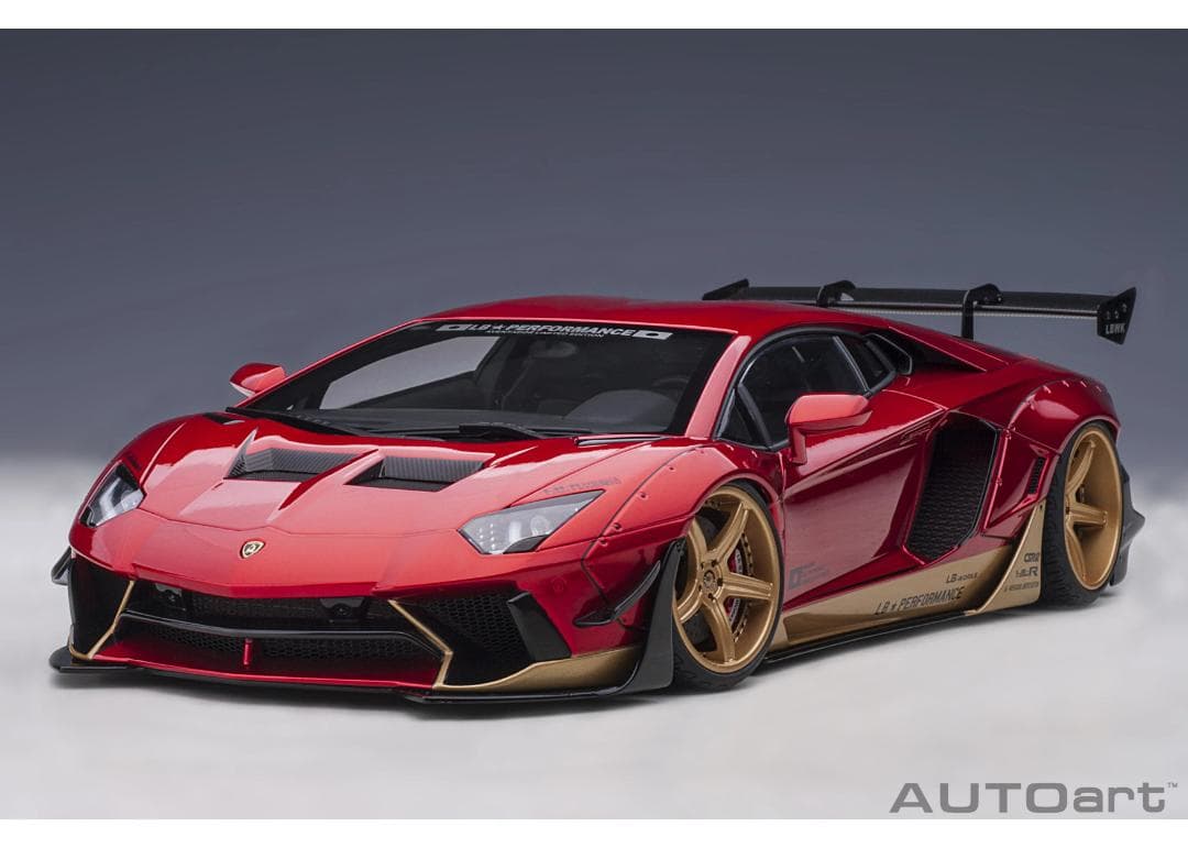 ＜絶版品＞【新品未開封】AutoArt/ランボ/アヴェンタドール/79182