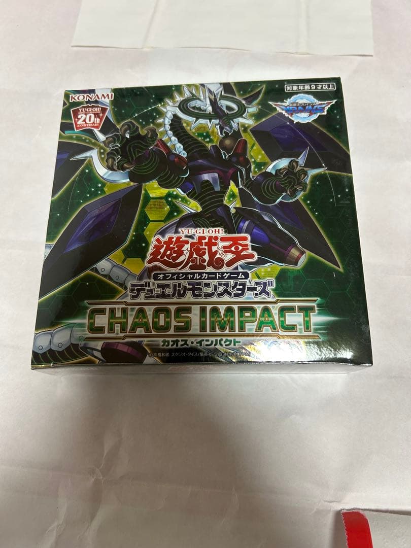 遊戯王OCG　CHAOS IMPACT アジア版 新品未開封 シュリンク付き
