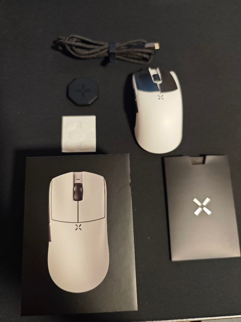 マウス・トラックボール Hitscan Hyperlight White