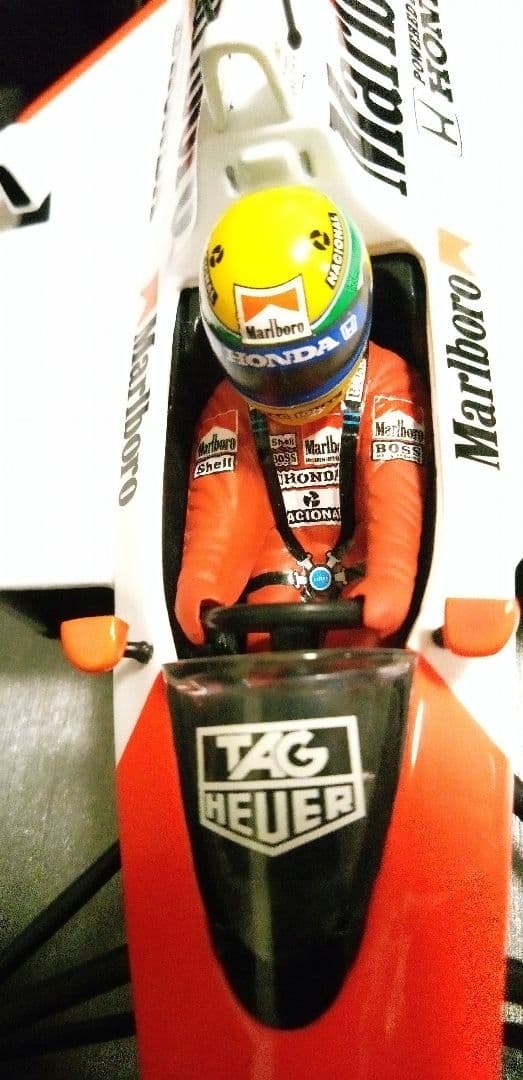 ミニチャンプス 1/18 マクラーレン MP4/4 A.セナ Marlboro