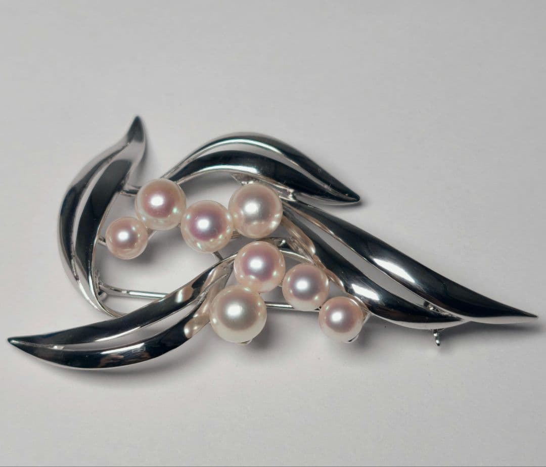【極美品 最高級】ミキモト ブローチ パール フォーマル 皇室御用達 正規品