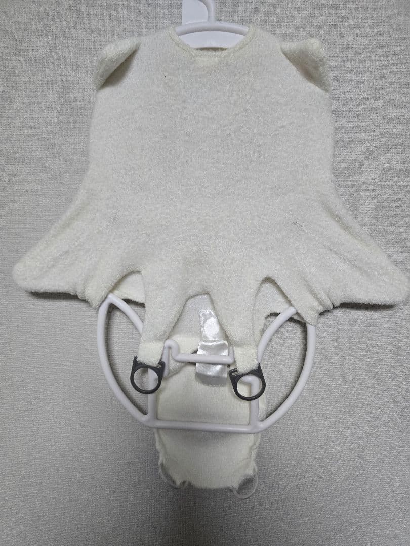 lovot ねこみみニット ホワイト ホールガーメント ラボット