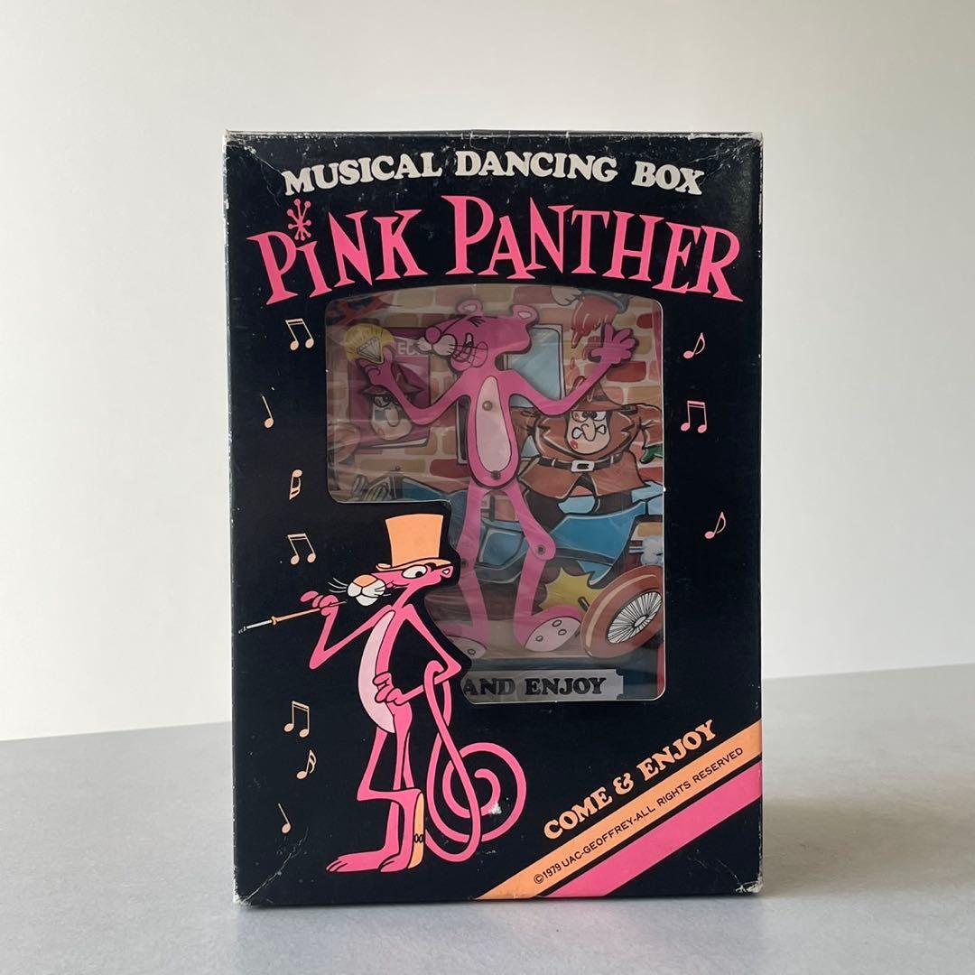 ピンクパンサー オルゴール 小物入れ PINK PANTHER