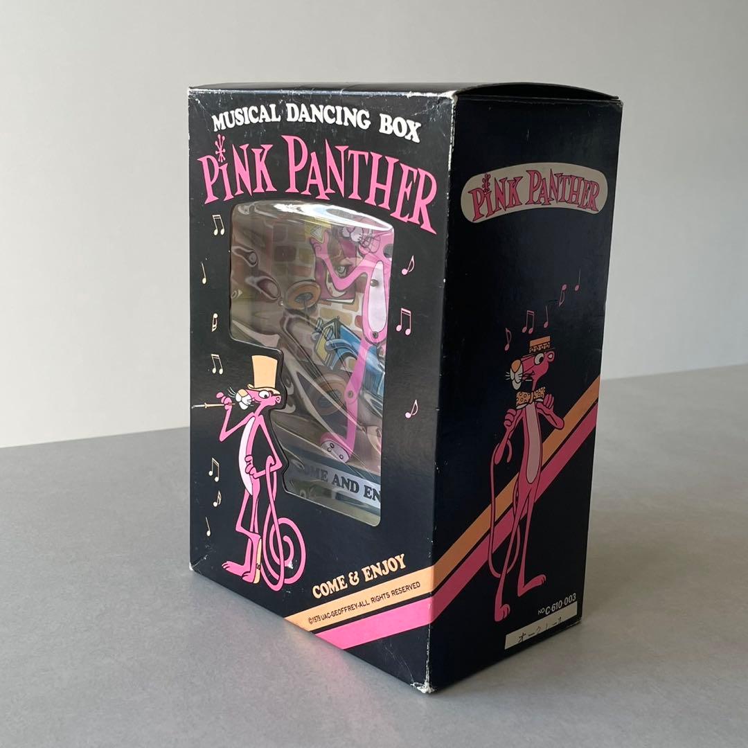 ピンクパンサー オルゴール 小物入れ PINK PANTHER