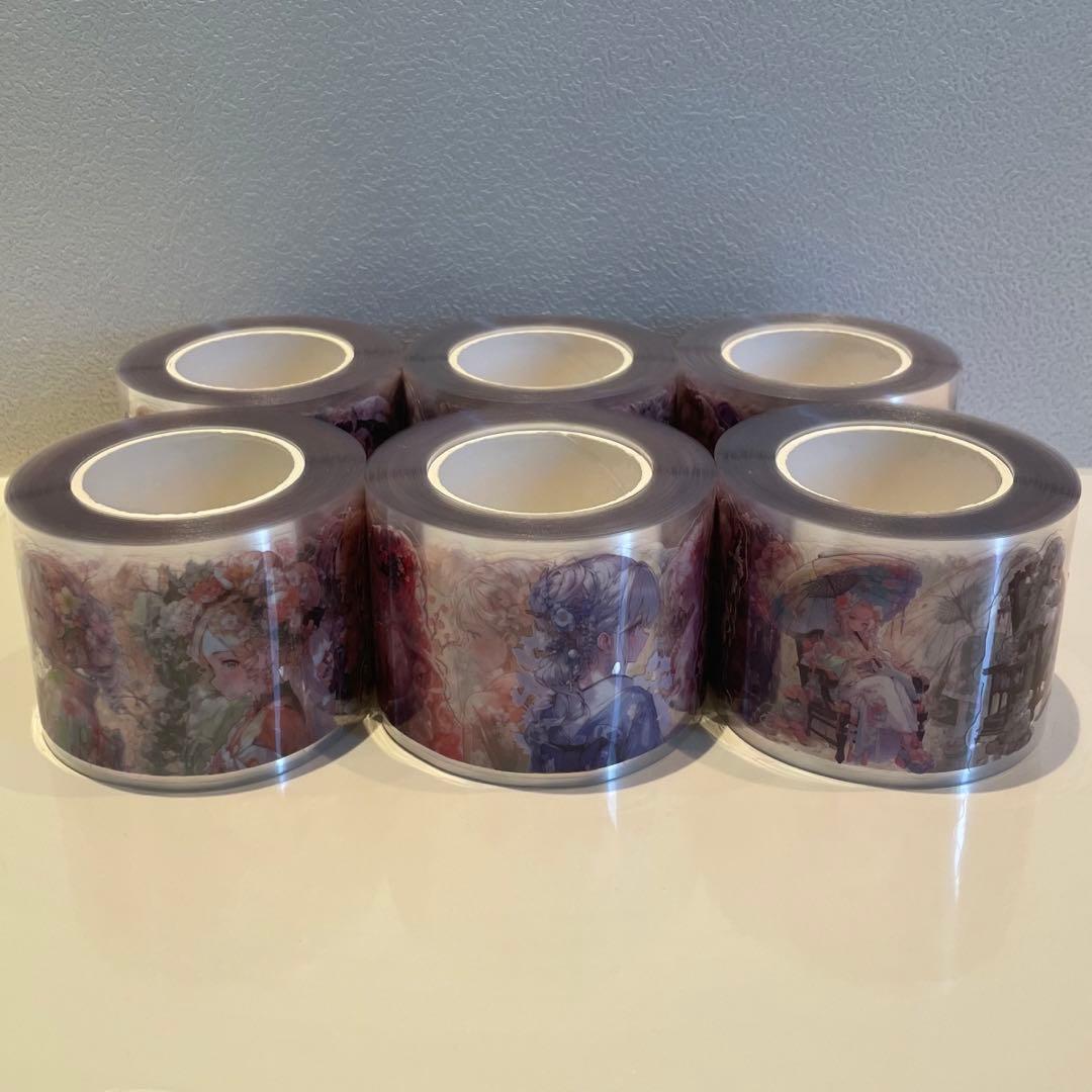 フローラルプリンセスSakuraStory PETテープ６種