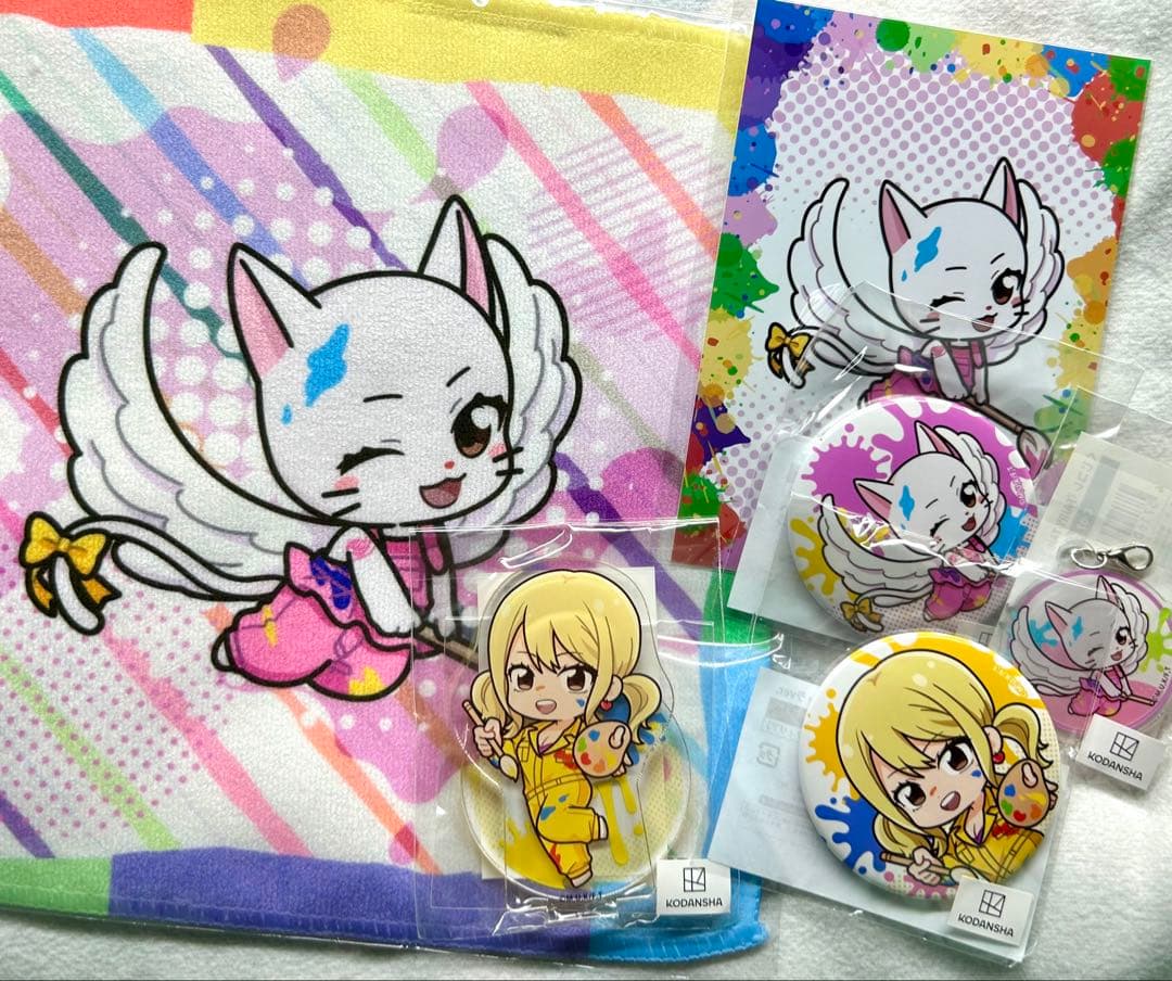 フェアリーテイル　くじコレ　セット　ルーシィ　シャルル