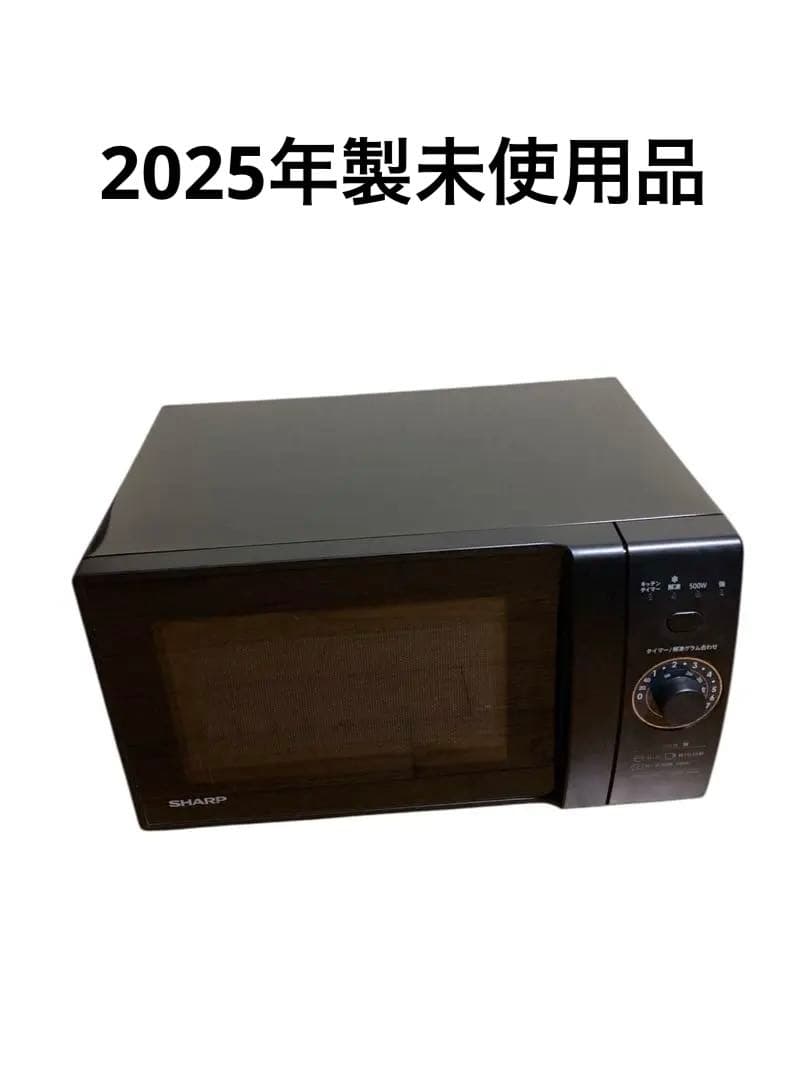 25年製シャープ 電子 レンジ 単機能 フラット テーブル RE-T171-B