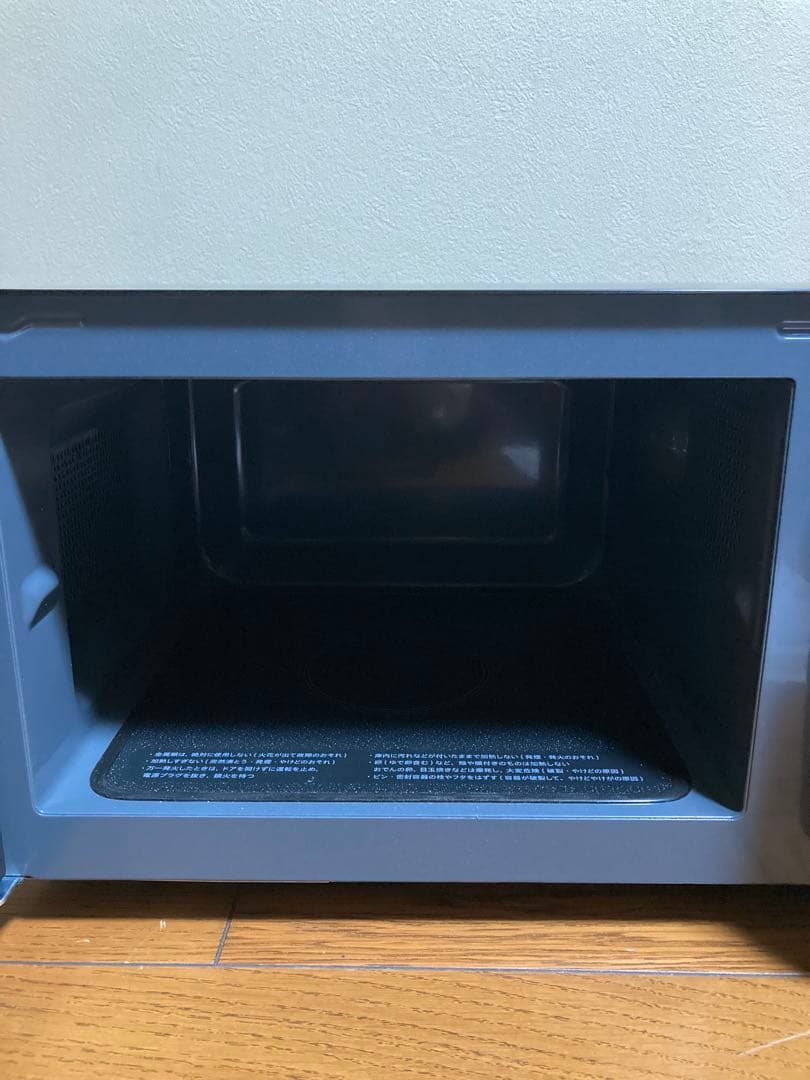 25年製シャープ 電子 レンジ 単機能 フラット テーブル RE-T171-B