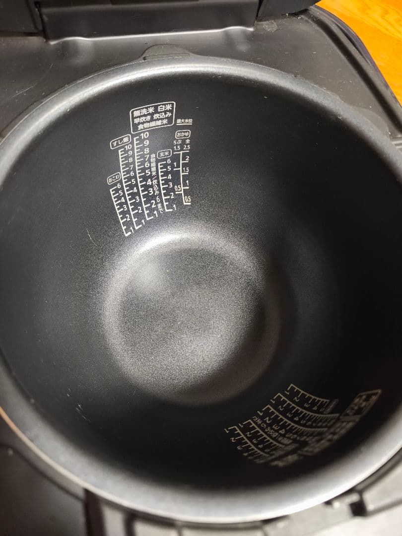 IRIS OHYAMA 炊飯器 RC-PD10-B　一升炊き