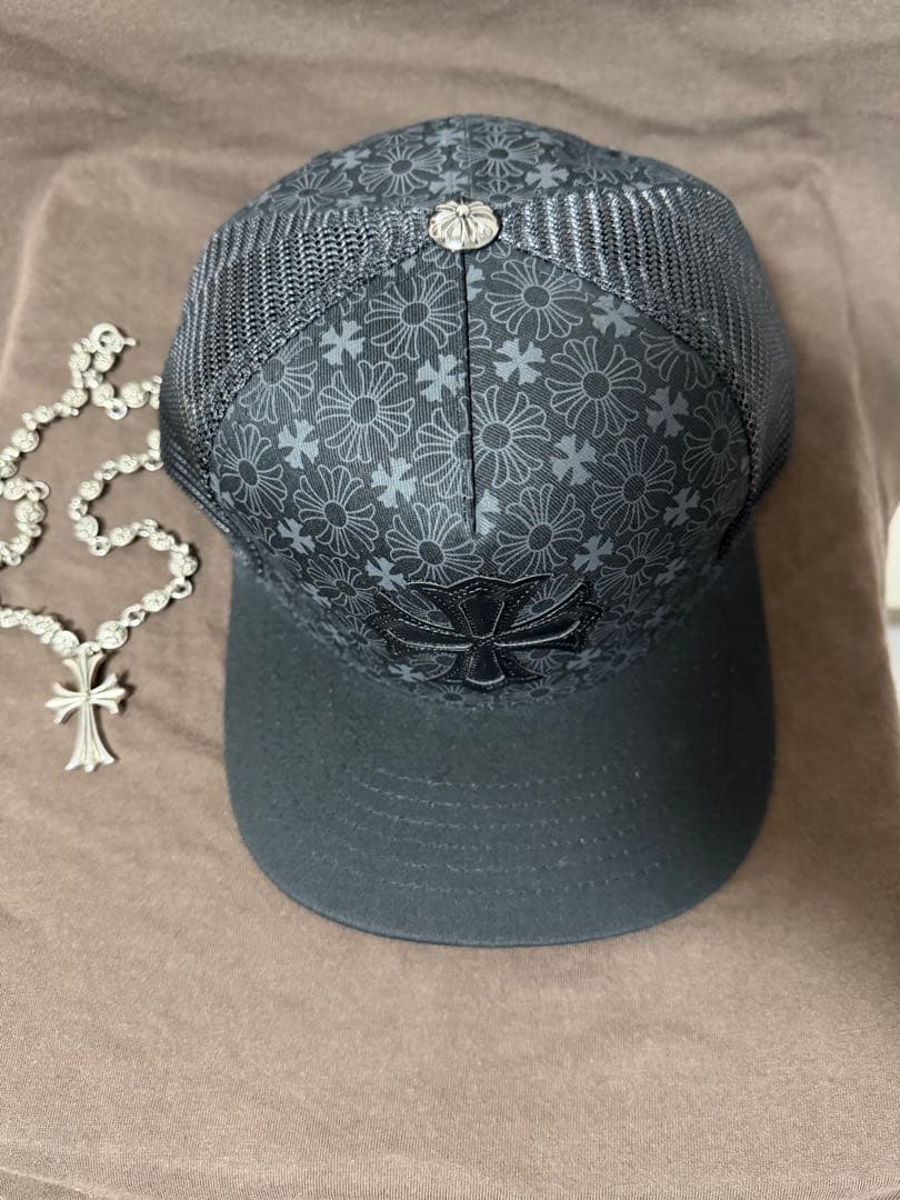 CHROME HEARTS 花柄メッシュキャップ