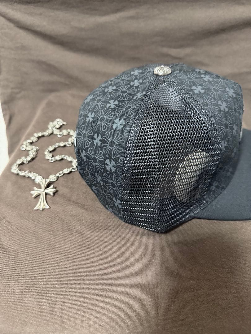 CHROME HEARTS 花柄メッシュキャップ