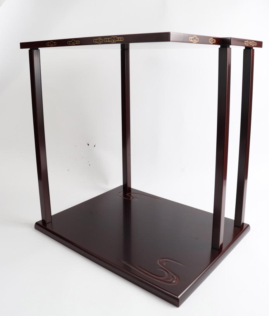 茶道具 鵬雲斎好 山雲棚 川瀬表完 共箱 棚 茶だな