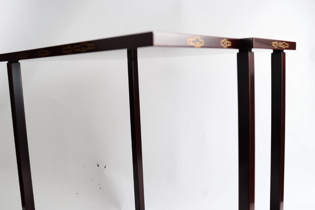 茶道具 鵬雲斎好 山雲棚 川瀬表完 共箱 棚 茶だな