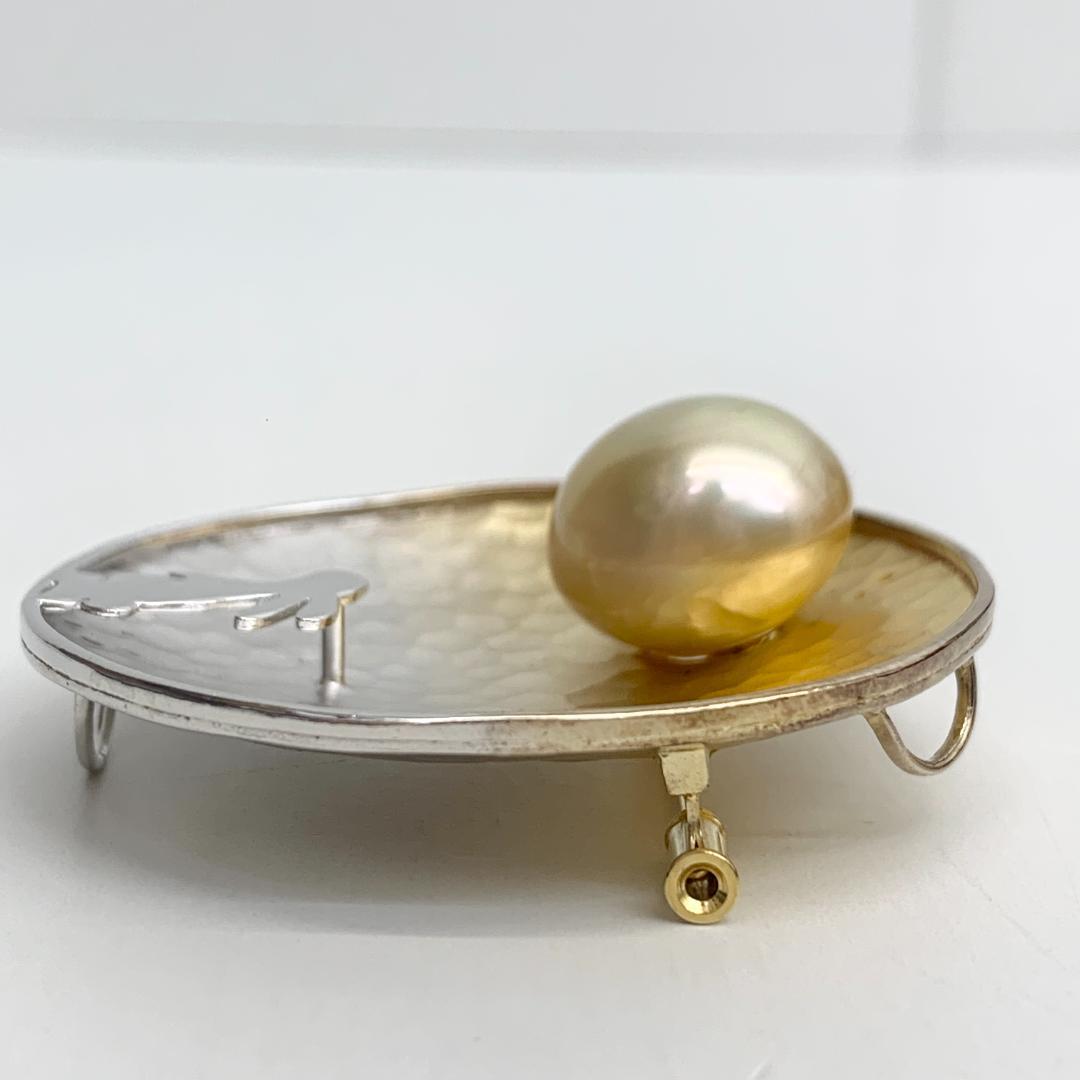 SV950 パール ブローチ NANO パール16.3㎜ 24011845