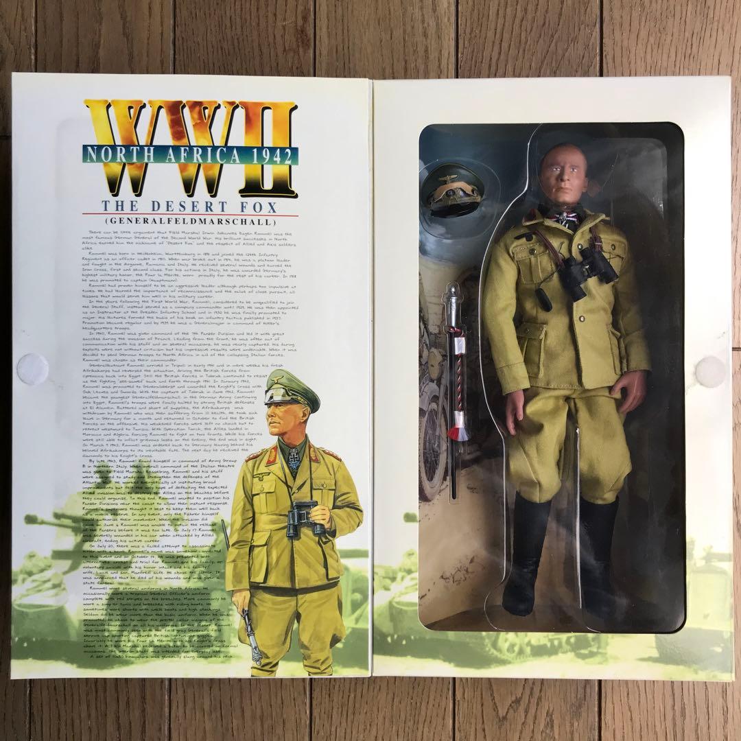 ドラゴン製1/6ドイツ陸軍ロンメル元帥フィギュア