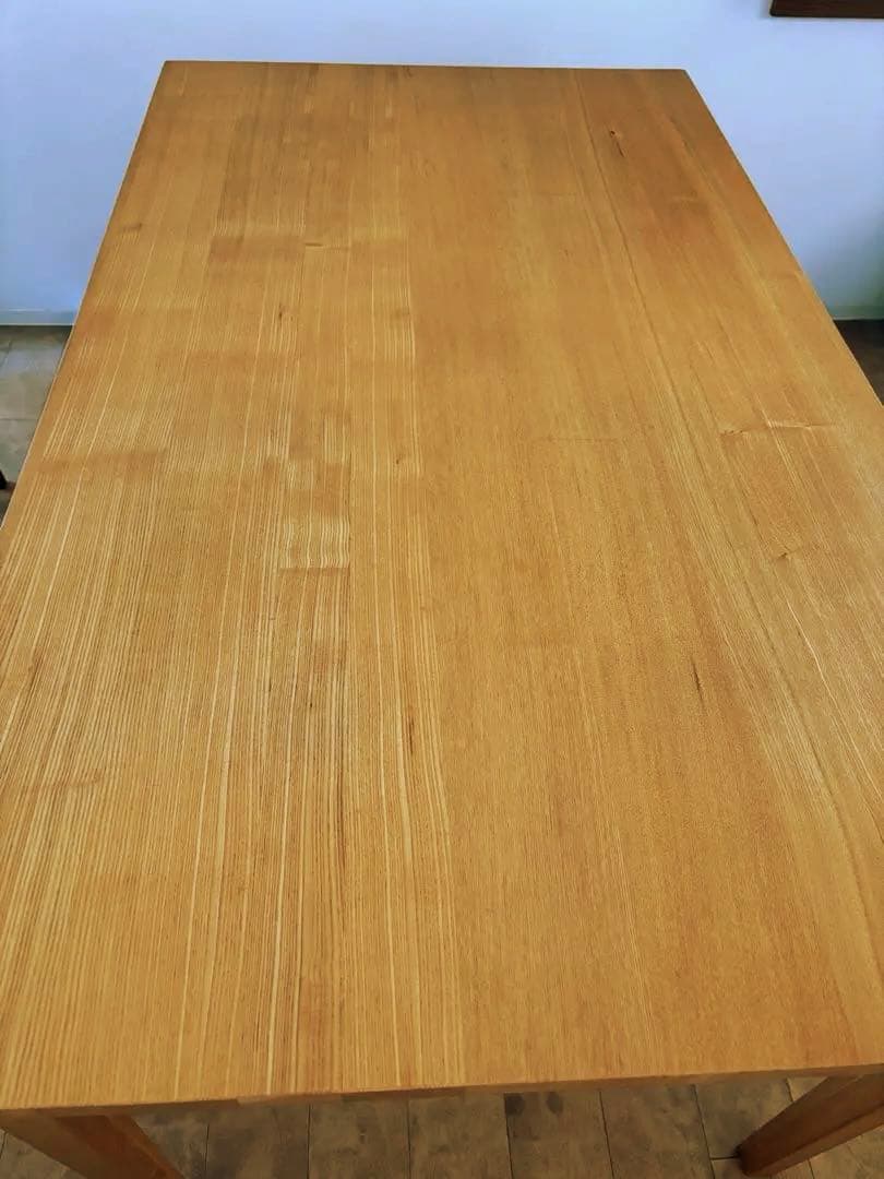 無印良品　ダイニングテーブル　タモ材　140×80×72㎝