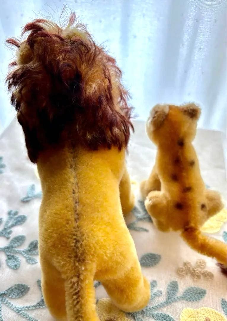 シュタイフ Steiff ライオン レオLeo ・レア Lea セット