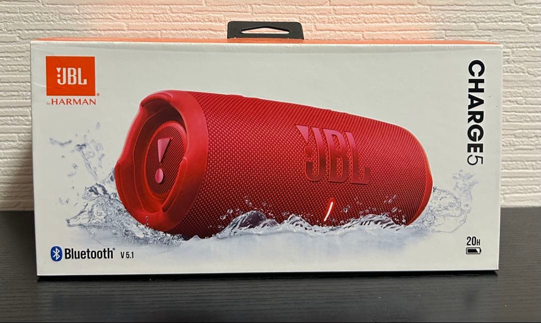 JBL Charge 5 レッド ワイヤレススピーカー