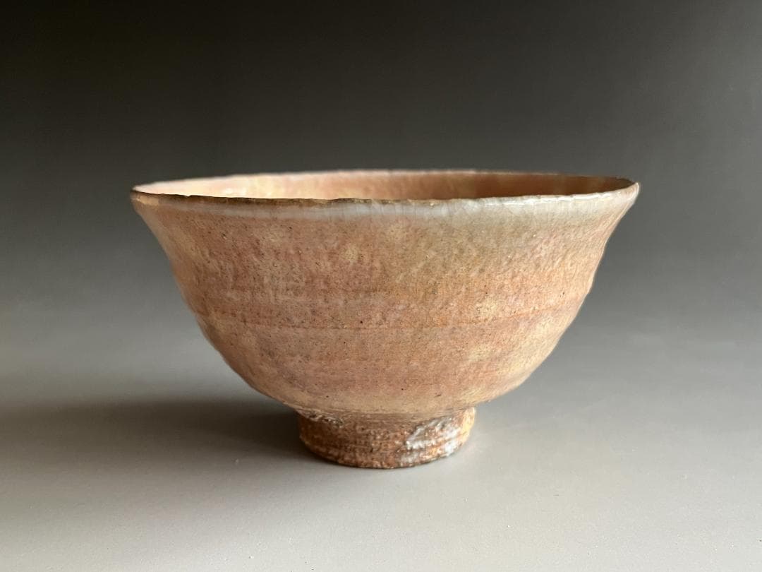 15代　坂倉新兵衛　萩茶碗　而妙斎書付　銘：福寿　茶道具　表千家