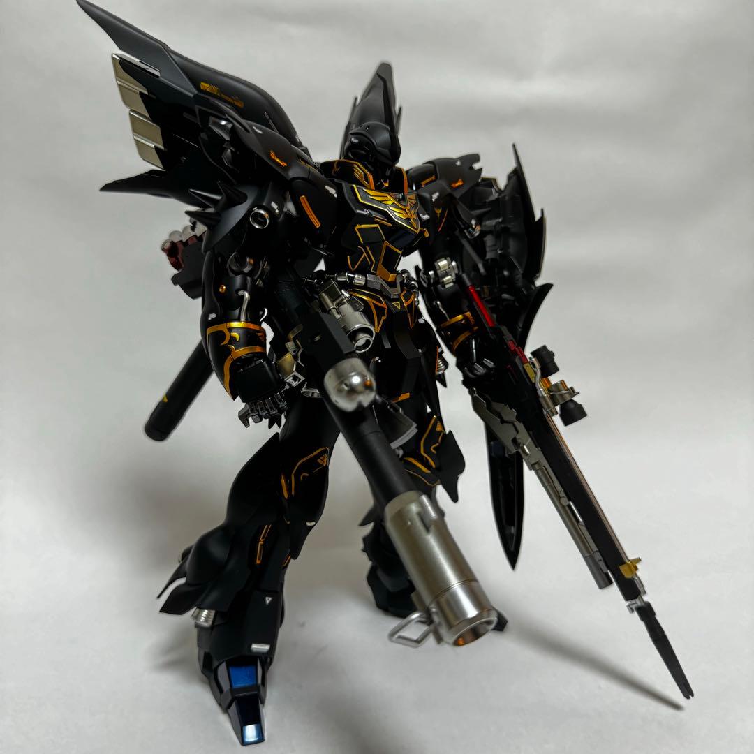 MG シナンジュ 塗装済み 完成品 黒 騎士 ブラック ガンプラ