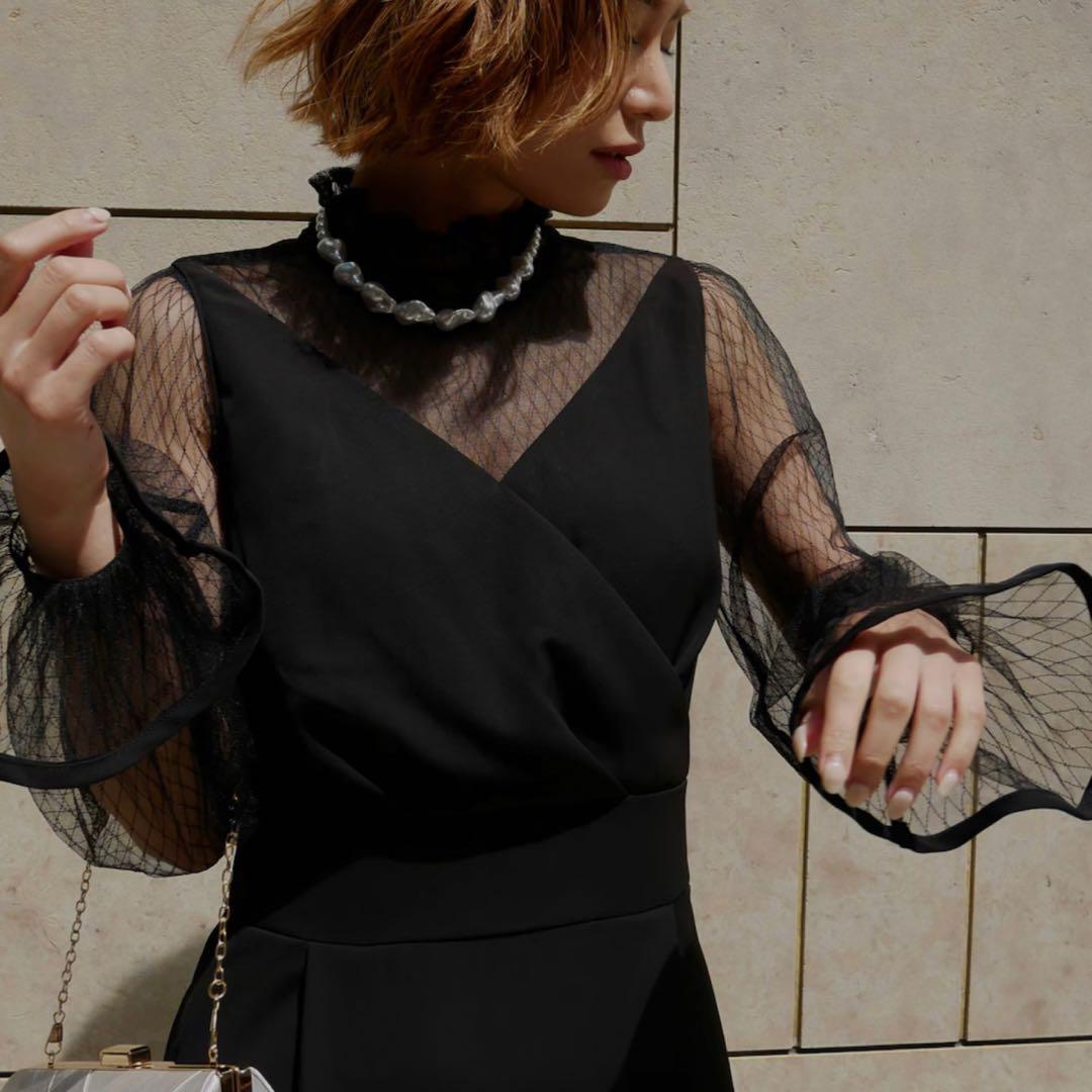 本日限定★My shawty オケージョン ドレス 結婚式 キャンディスリーブ