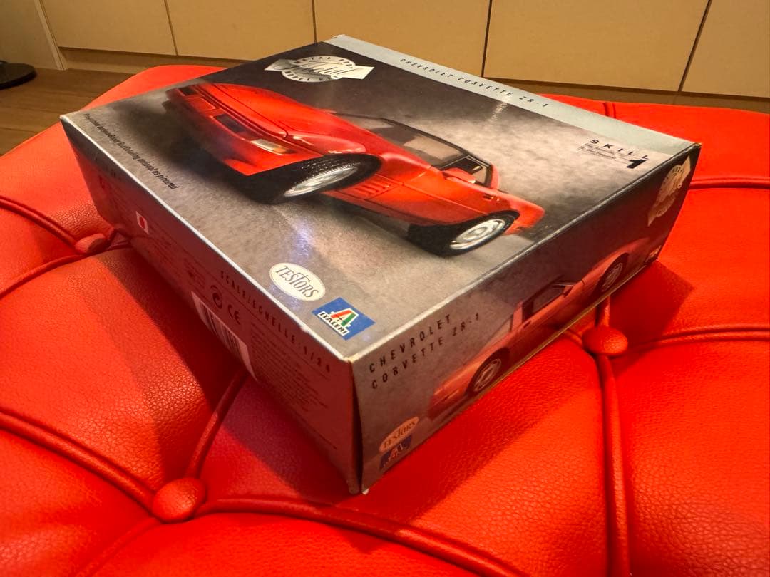 TESTORS×ITALERIシボレー・コルベットZR-1メタルキット未組立品