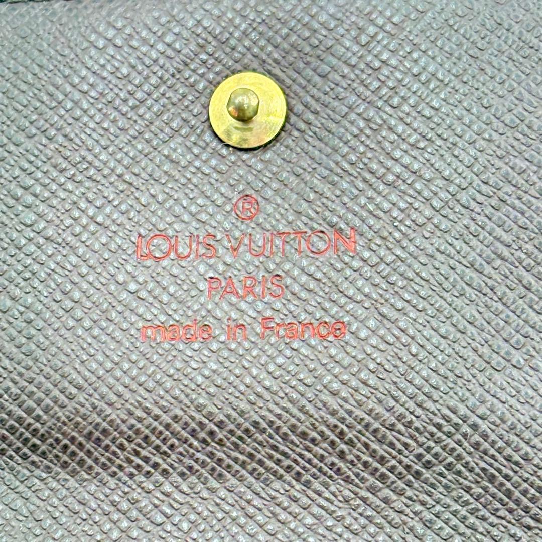 ルイヴィトン ポルト フォイユ エリーズ ダミエ 折り財布0906-S6791t