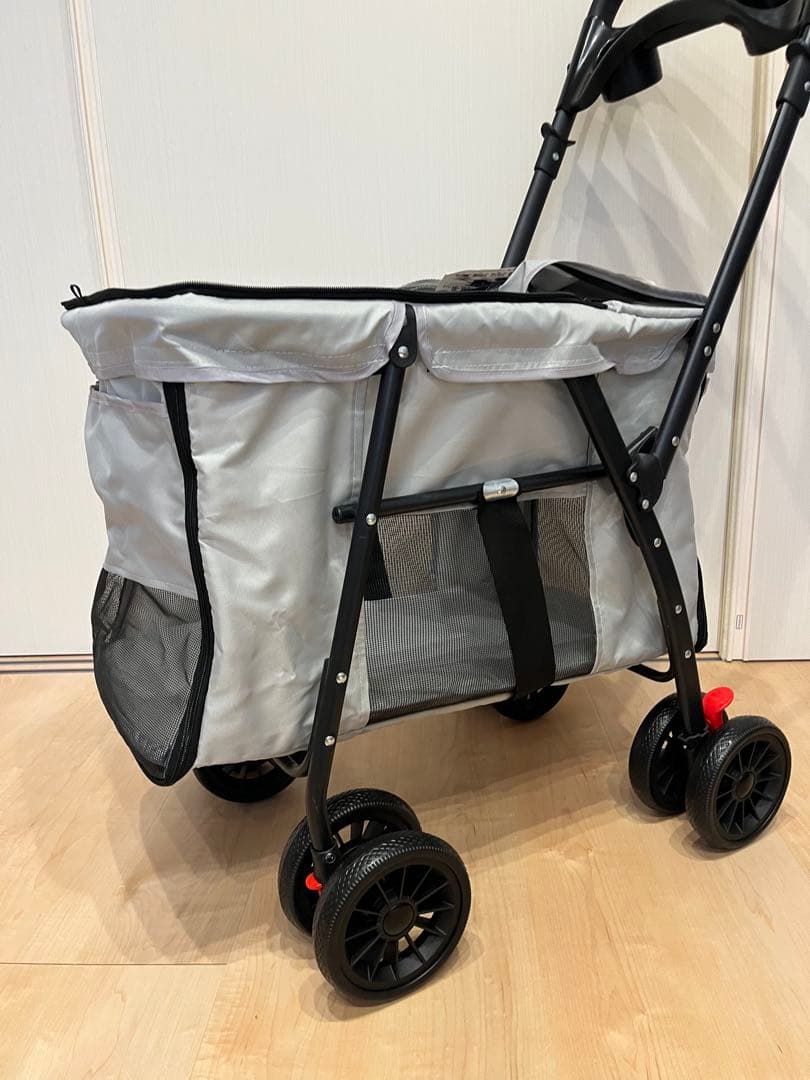 動作確認のみ・未使用品 犬用ペットカート 折りたたみ式