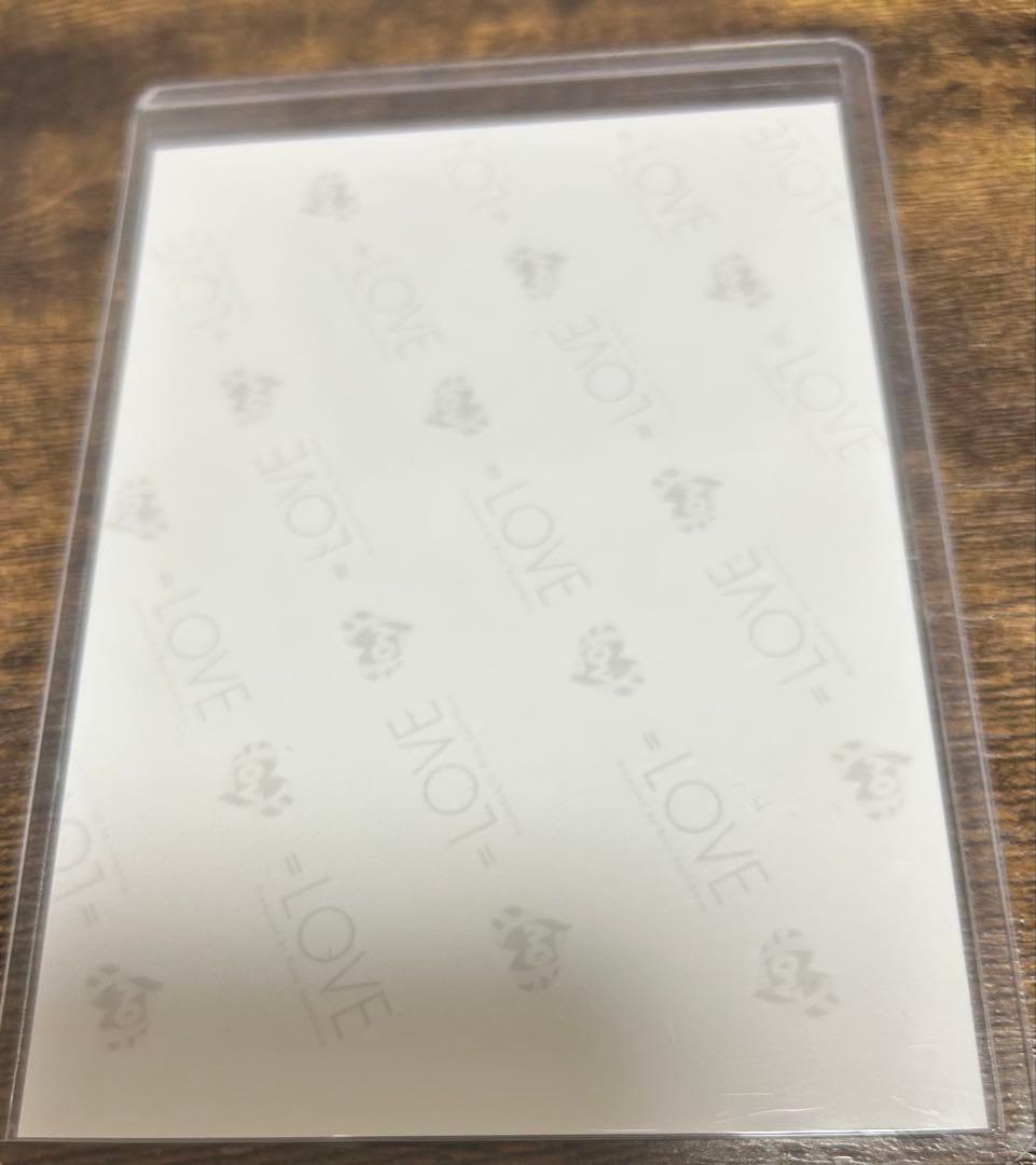 野口衣織　ラブソングに襲われる① 歌唱衣装　直筆　ヒキ