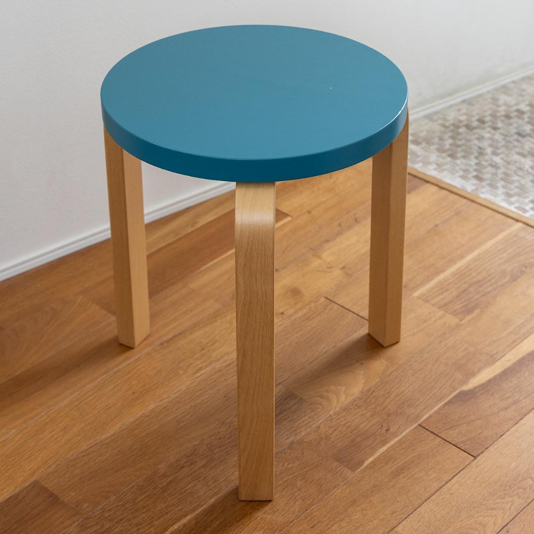 【最終価格】 artek アルテック 3本脚 スツール ブルー STOOL 60