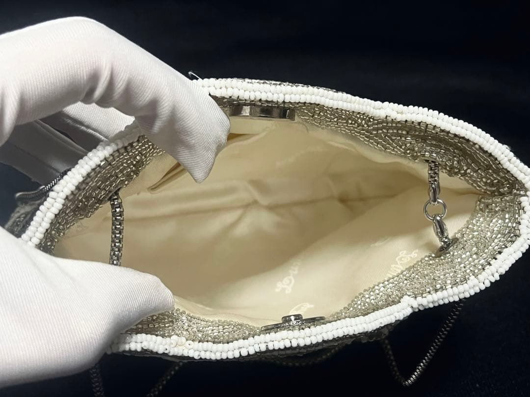 Lumyはしもと ルミー ビーズバッグ パーティーバッグ ハンドバッグ　美品