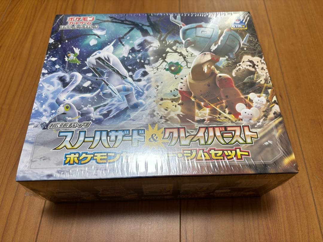 スノーハザード&クレイバースト　ポケモンセンタージムセット