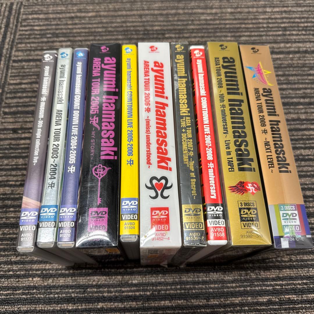 【まとめ売り】浜崎あゆみ ayumi hamasaki ライブDVD 10セット