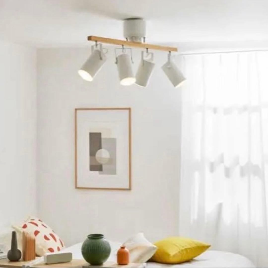 12/28までLOWYA LEDシーリングライト 調光機能付き　木目　激安