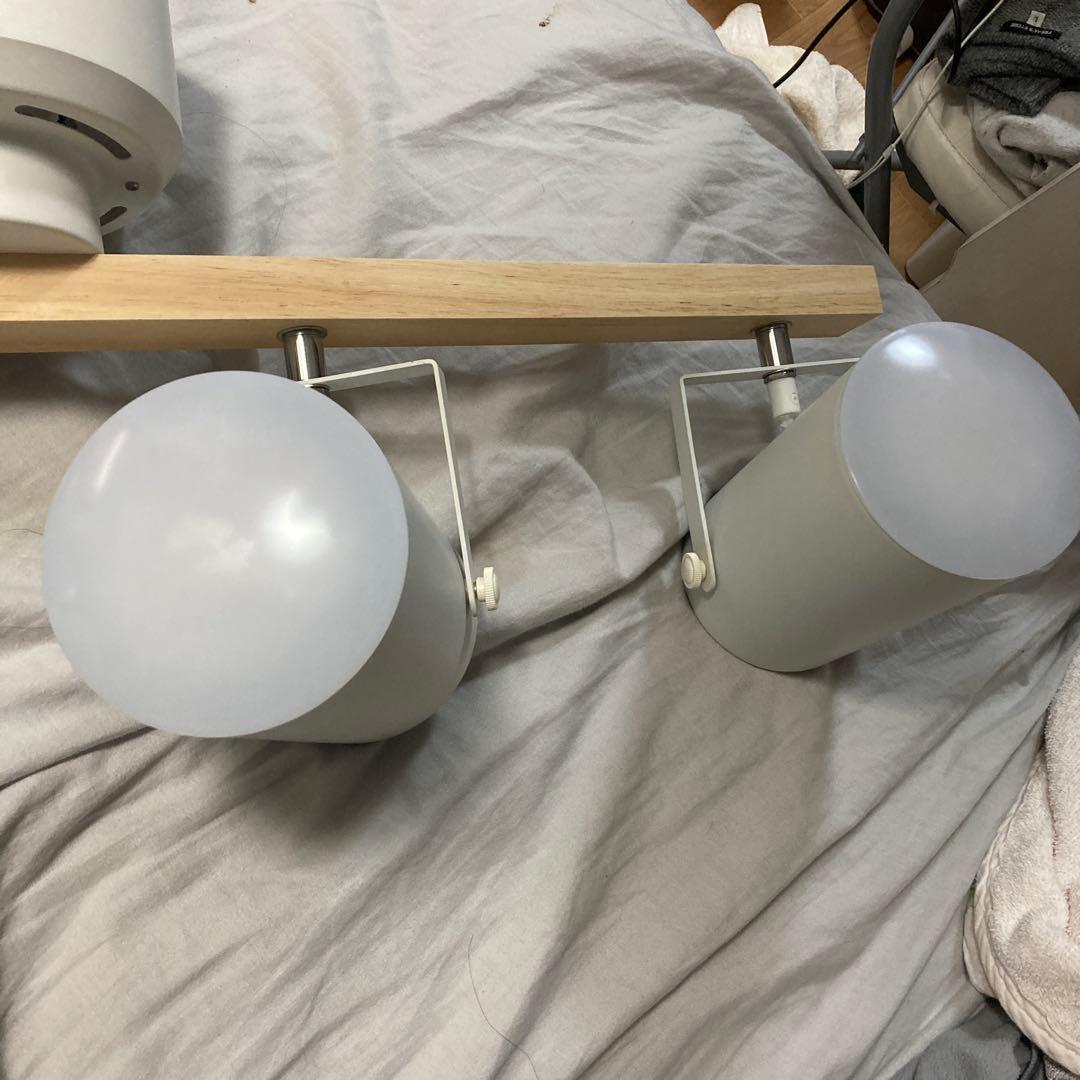 12/28までLOWYA LEDシーリングライト 調光機能付き　木目　激安