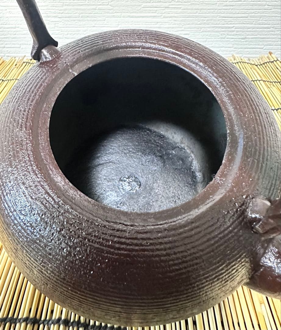 未使用品、タグ付　南部鉄器伝統工芸士　佐藤勝芳南部宝寿堂　とも様売約済み