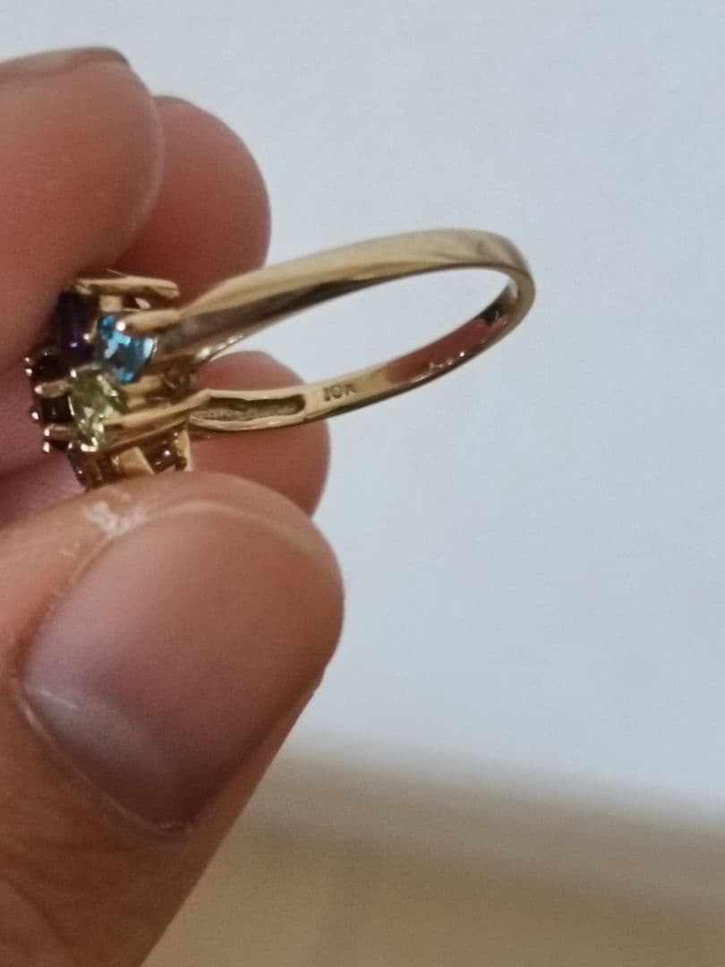 10K CID マルチカラー　フラワーリング　10K