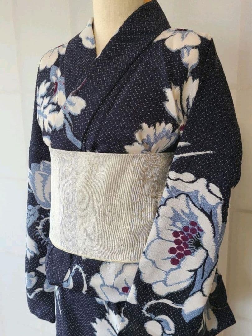 撫松庵　定価￥38500　 ぶしょうあん　 浴衣　花銘仙