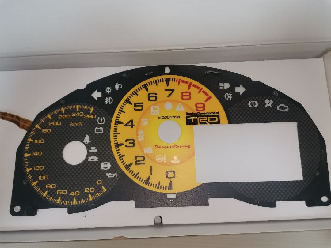 danganracing ELDASH ELメーターパネル　86 BRZ 後期用