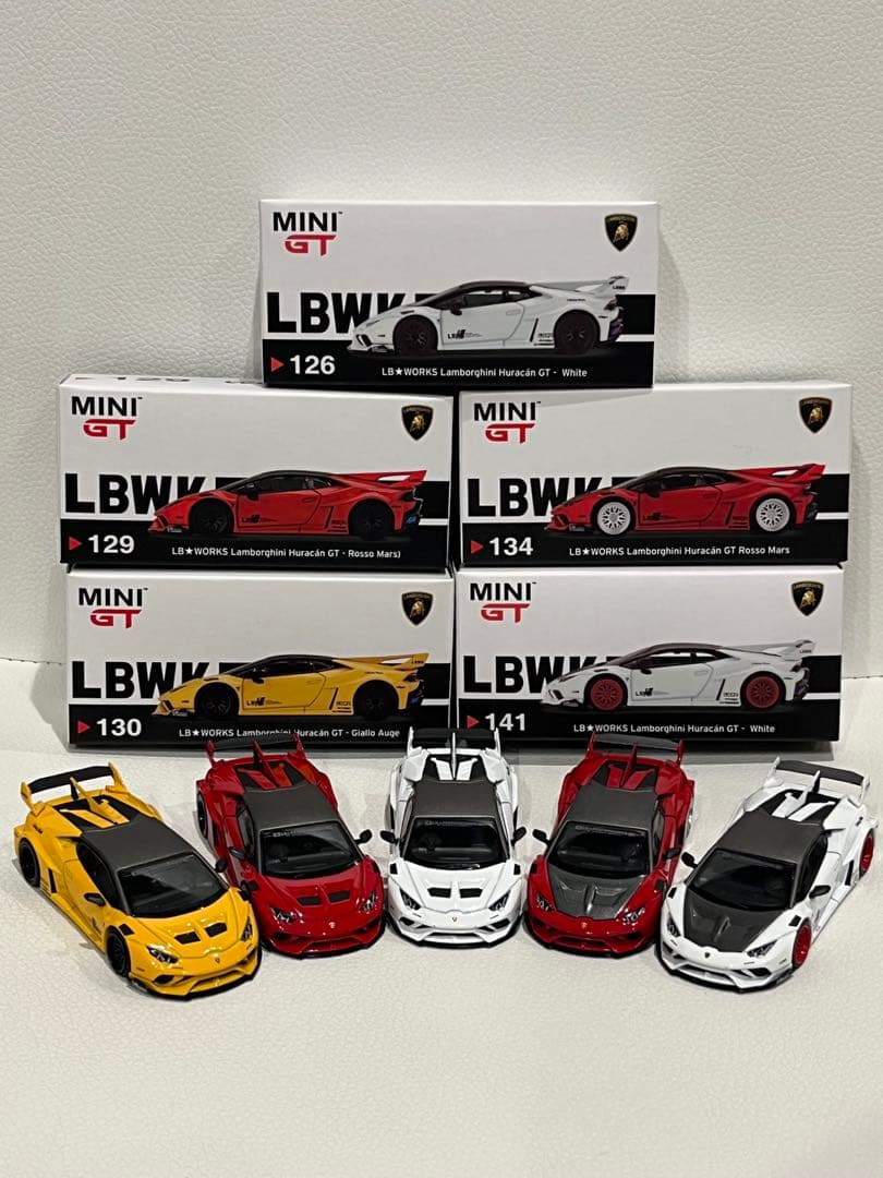 MINI GT 6台セット