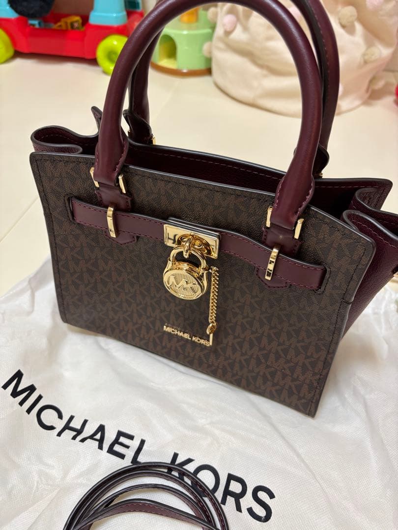 【美品】マイケルコース ハミルトン 2way ショルダーバッグ シグネチャー