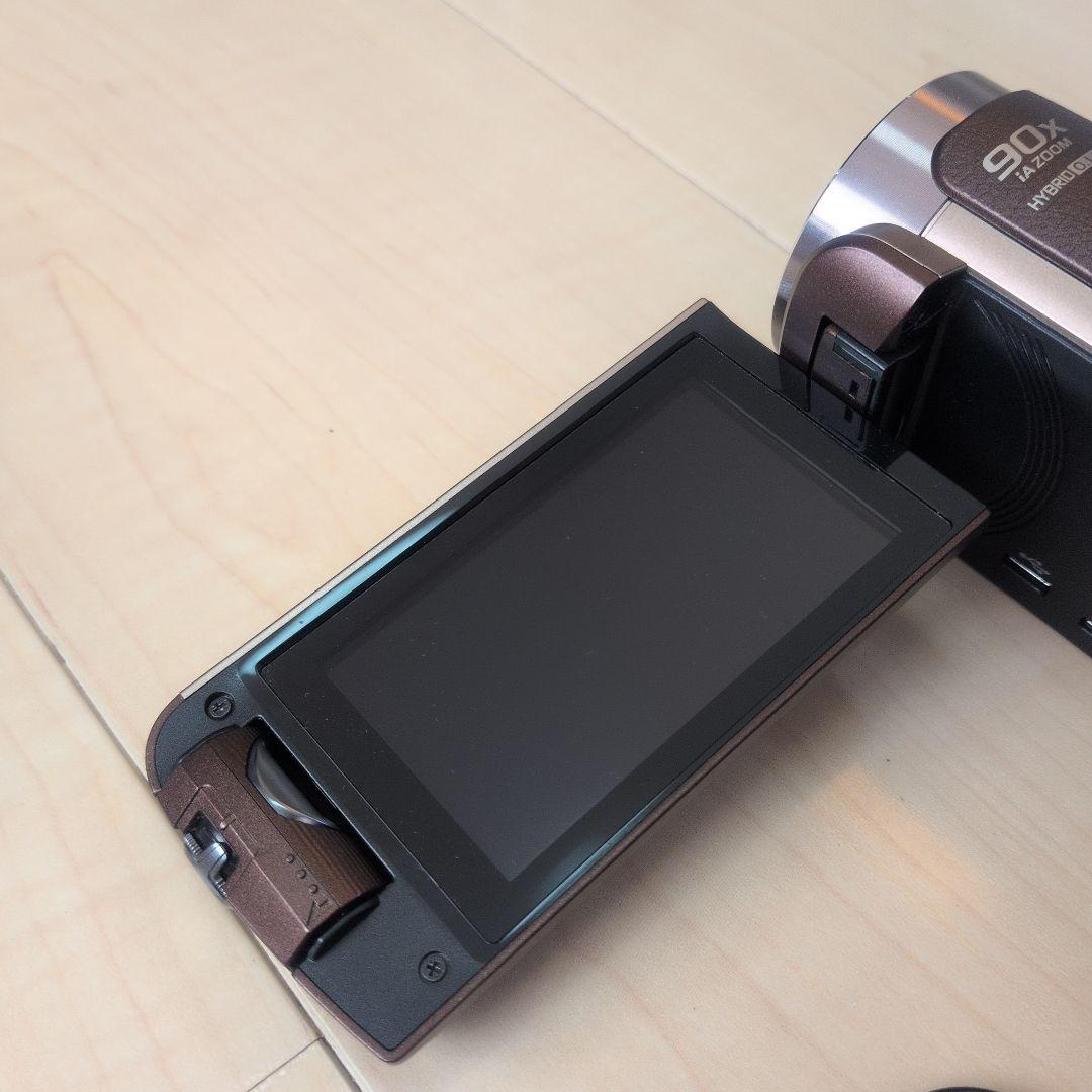 Panasonic HC-W580Mビデオカメラ ブラウン SDカードとケース付