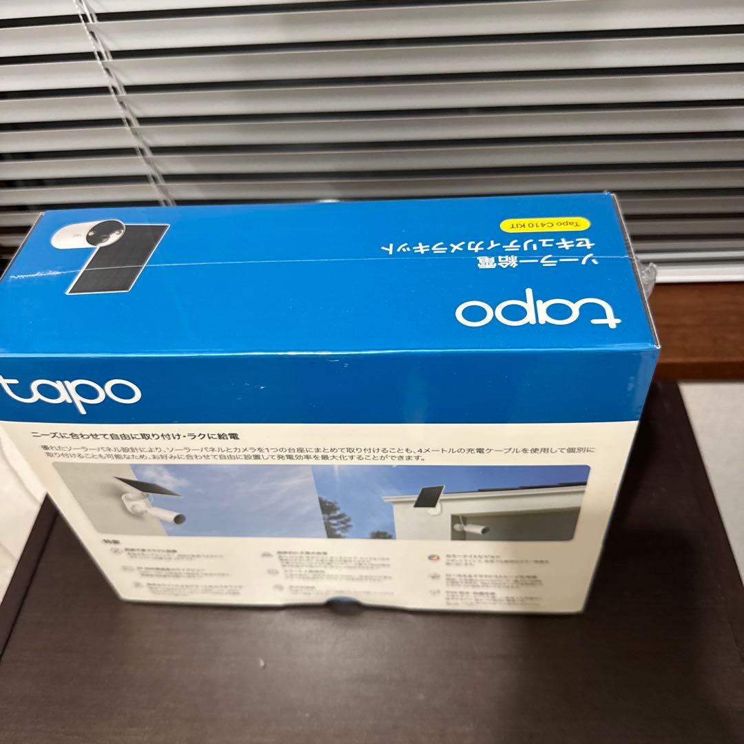 Tapo 防犯カメラ 屋外 ソーラー C410 SD 128G カード付